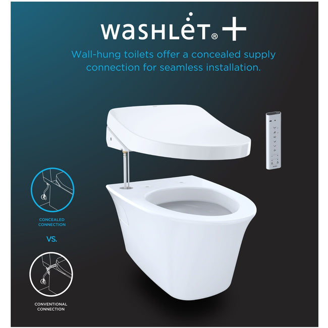 AP Washlet+ C2 Wall-Hung Toilet with In-wall Tank