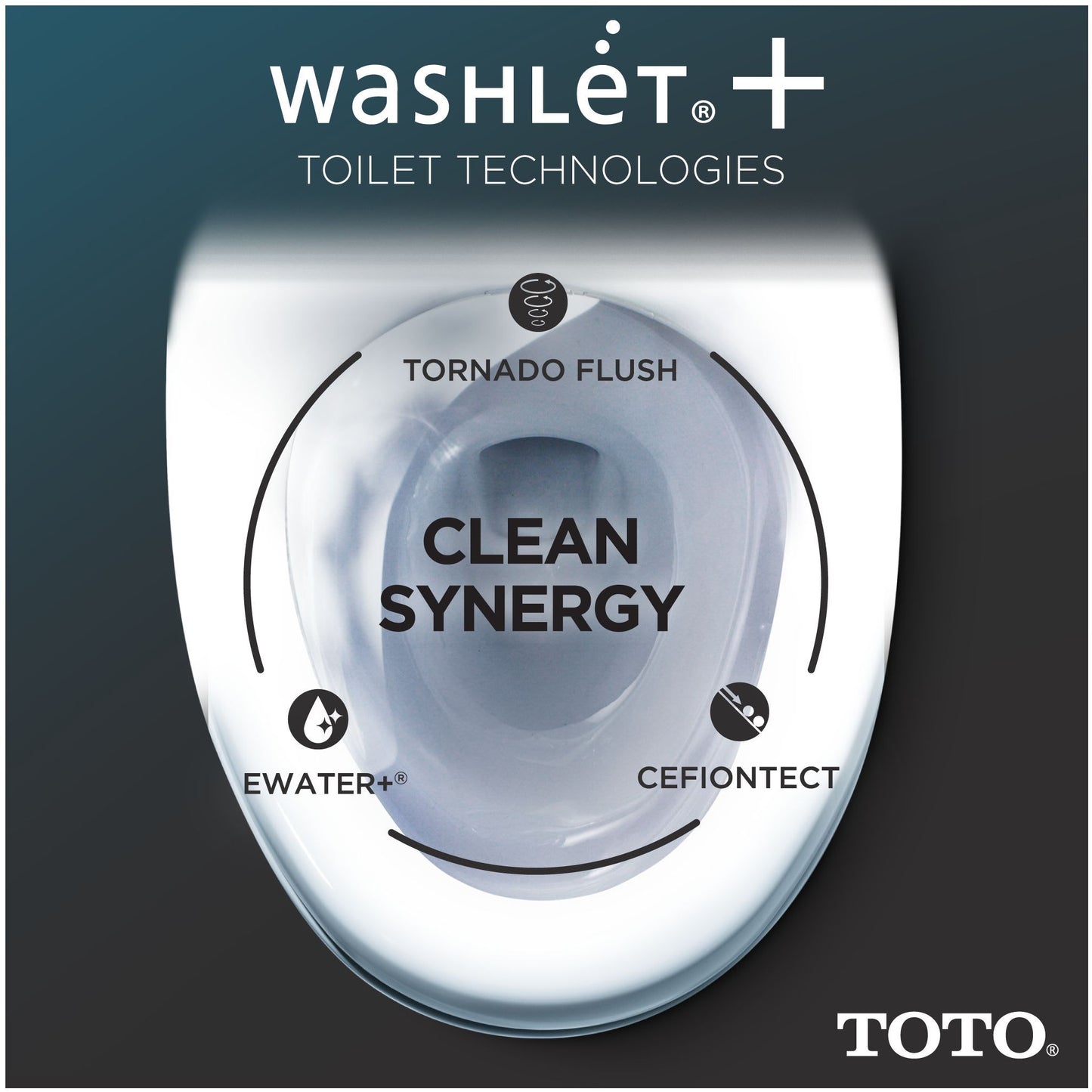 AP Washlet+ C5 Wall-Hung Toilet with DuoFit In-wall Tank