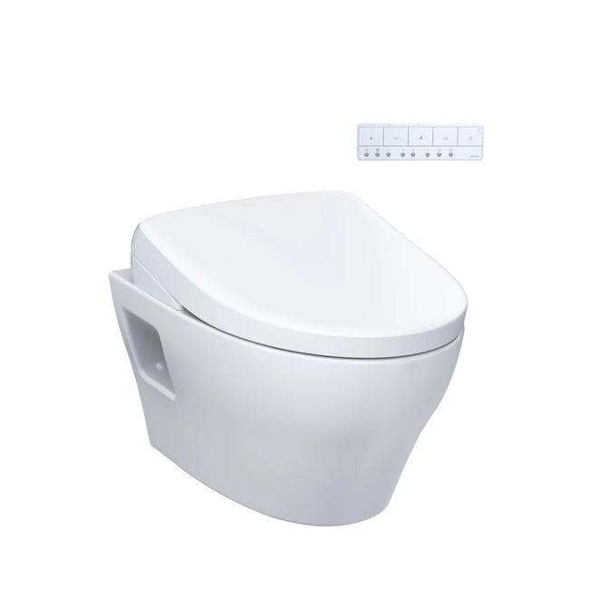 EP Washlet+ S7A Wall-Hung Toilet with DuoFit In-Wall Tank & Auto Open / Close / Flush