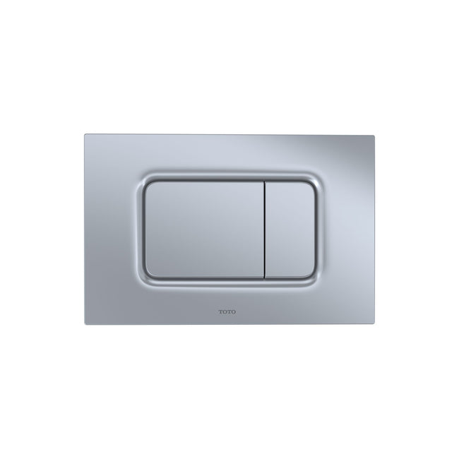 YT920#WH - Dual Flush Rectangle Push Button Plate for Select DuoFit In-Wall Tank Unit - White Matte