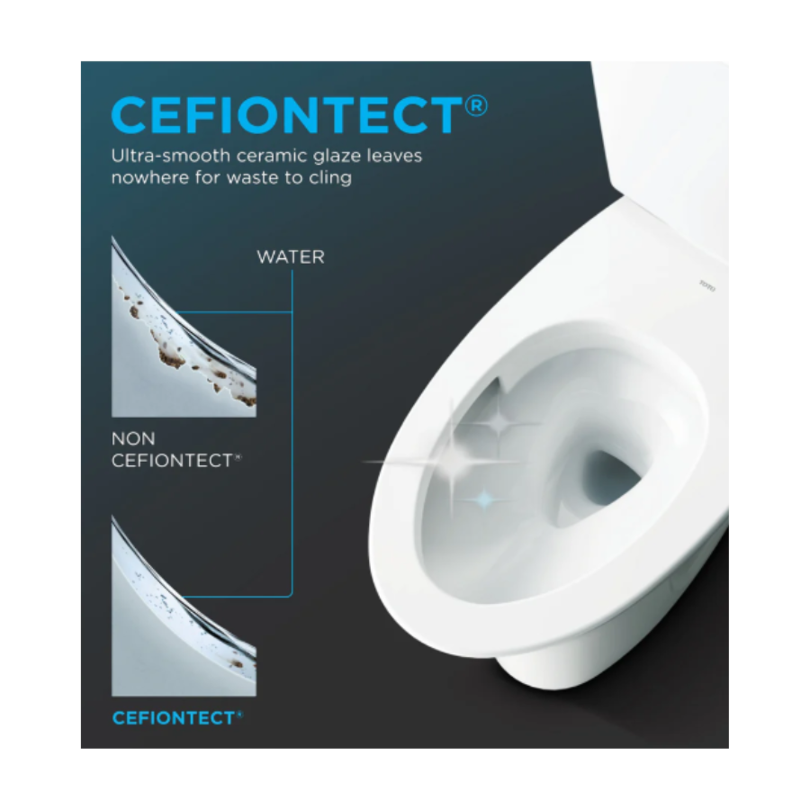 MW4483074CEMFGN#01 - Aquia IV Arc - WASHLET+ C2 Two-Piece Toilet - 1.28 GPF & 0.9 GPF