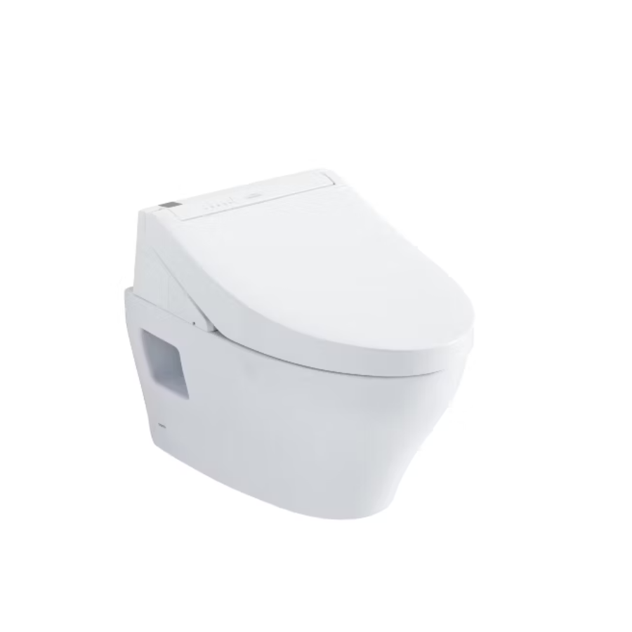 Toto CWT4283084CMFG#MS - EP WASHLET+ C5 Wall-Hung Toilet - 1.28 GPF & 0.9 GPF