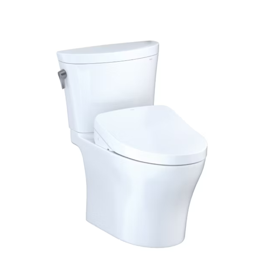 Toto MW4483056CEMFGNA#01 - Aquia IV Arc - WASHLET+ S550e Two-Piece Toilet - 1.28 GPF & 0.9 GPF