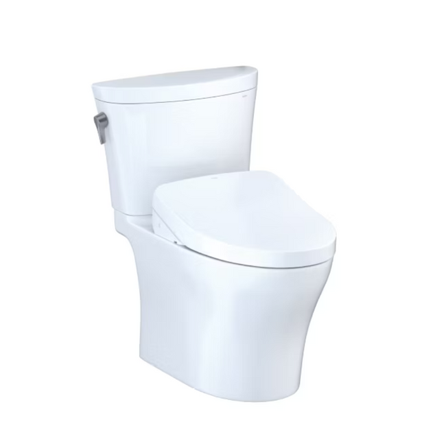 Toto MW4483056CEMFGNA#01 - Aquia IV Arc - WASHLET+ S550e Two-Piece Toilet - 1.28 GPF & 0.9 GPF