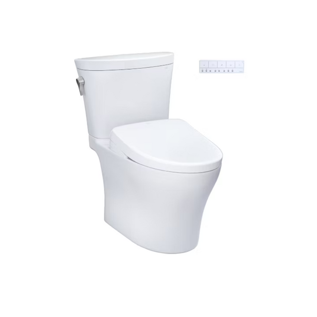 MW4484726CEMFGNA#01- Aquia IV Arc - WASHLET+ S7 Two-Piece Toilet - 1.28 GPF & 0.9 GPF - Universal Height