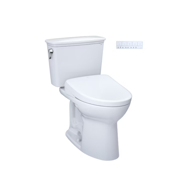 MW7864726CEFGA#01 -Drake Transitional WASHLET+ S7 Two-Piece Toilet - 1.28 GPF - Universal Height