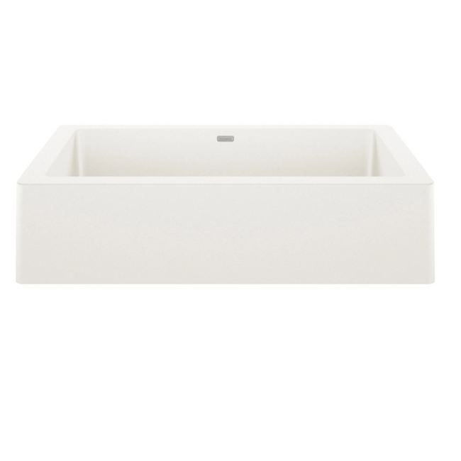 526541 - Vintera SILGRANIT 30" Single Bowl Apron-Front Farmhouse Sink - White