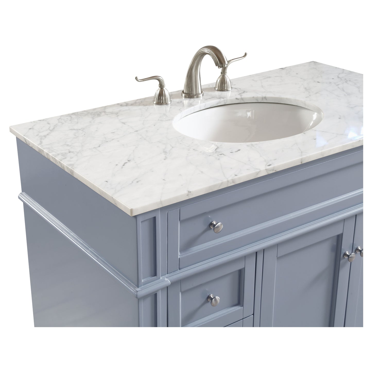 VF12540GR 40" Single Bathroom Vanity Set in Grey