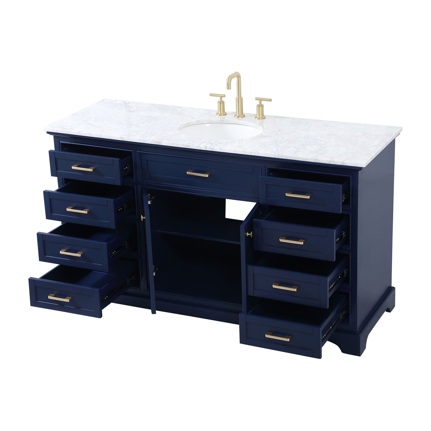 Americana 60" Single Bathroom Vanity Set