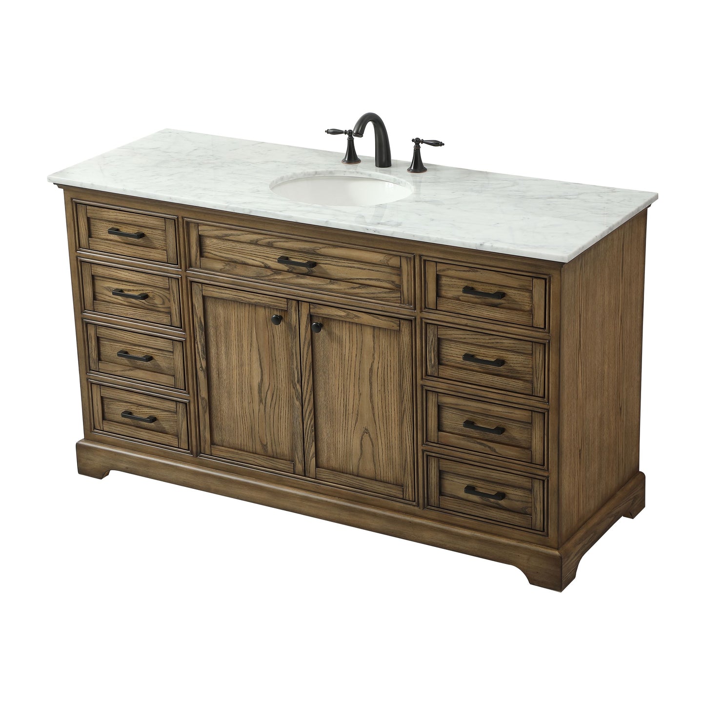 Americana 60" Single Bathroom Vanity Set