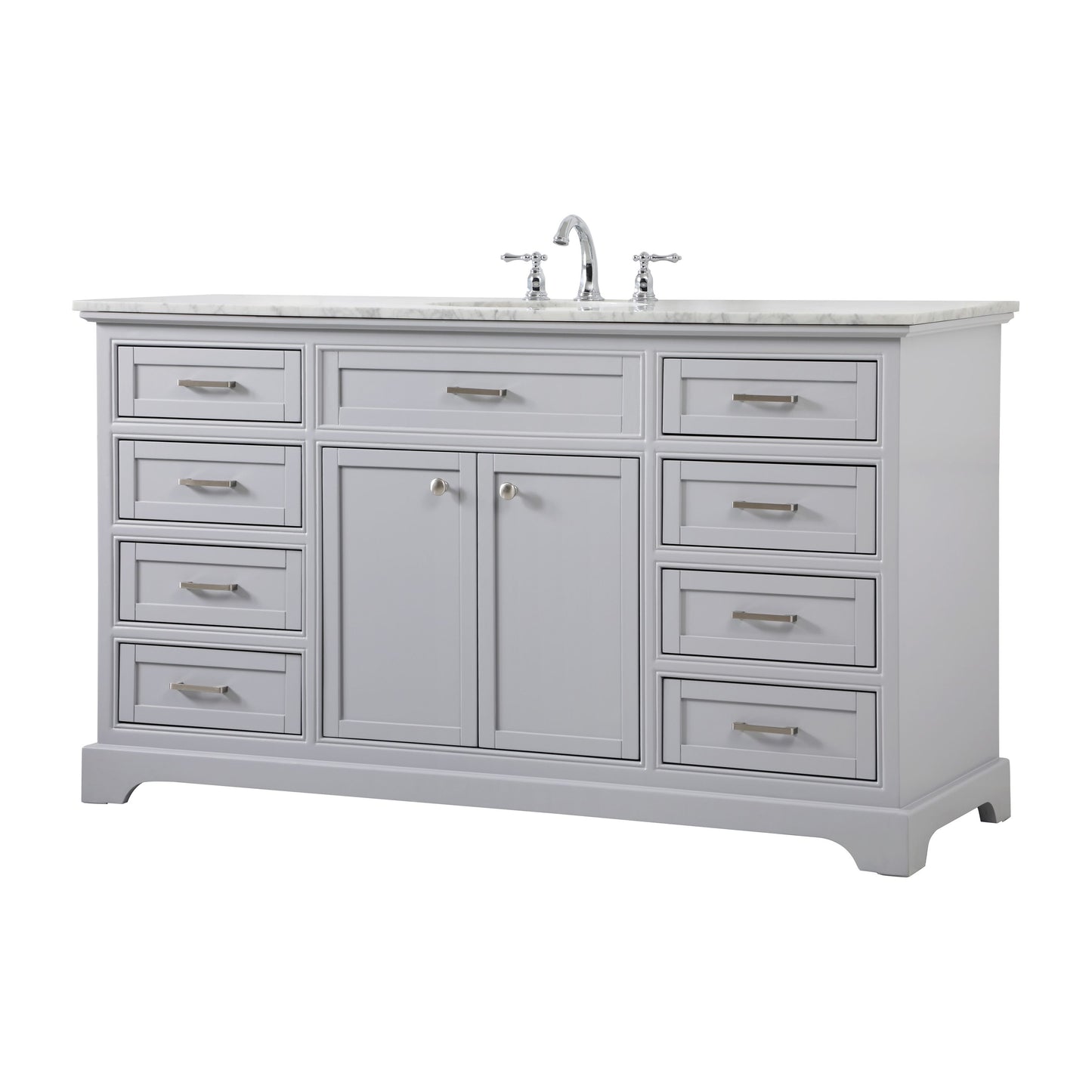 Americana 60" Single Bathroom Vanity Set