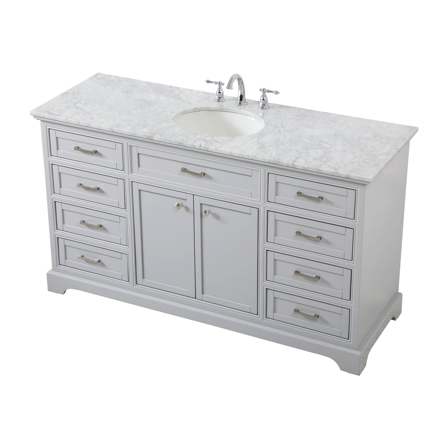 Americana 60" Single Bathroom Vanity Set