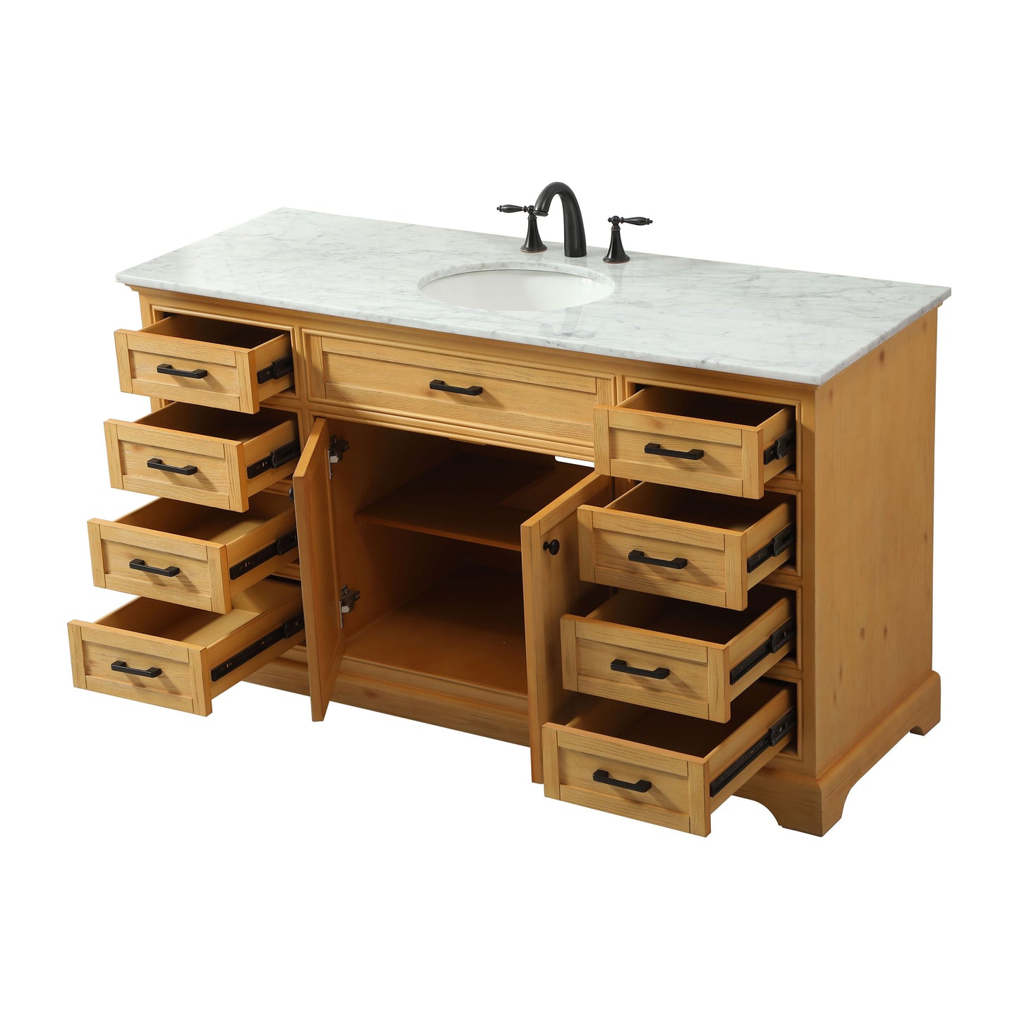 Americana 60" Single Bathroom Vanity Set