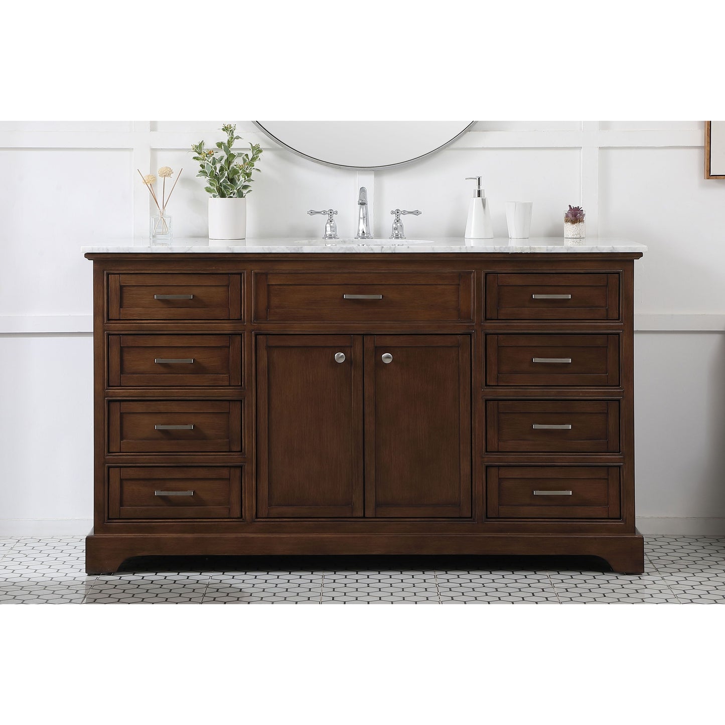 Americana 60" Single Bathroom Vanity Set