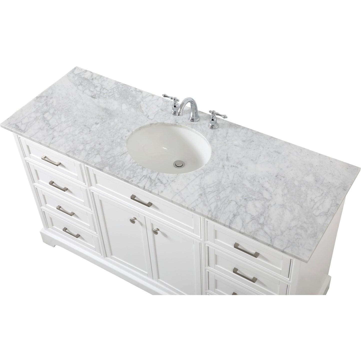 Americana 60" Single Bathroom Vanity Set