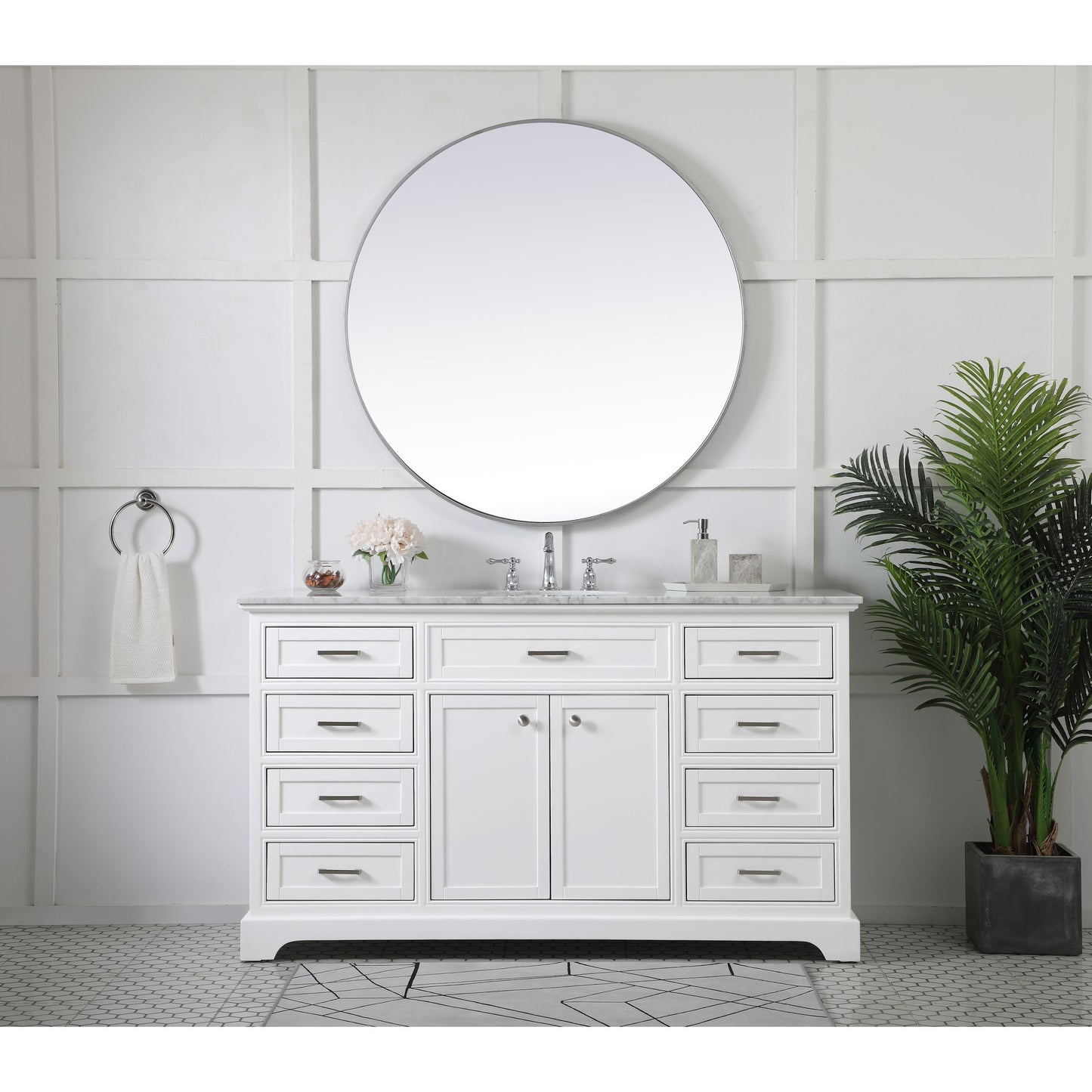 Americana 60" Single Bathroom Vanity Set