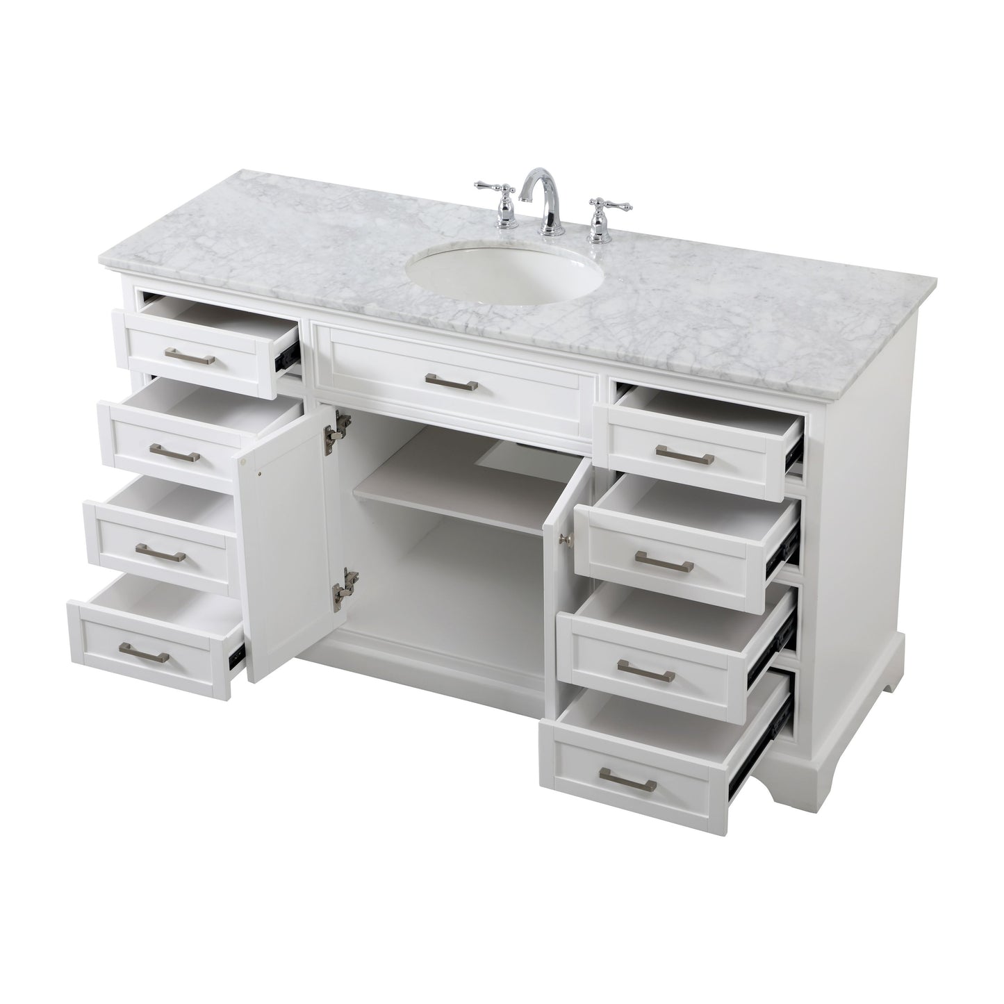 Americana 60" Single Bathroom Vanity Set