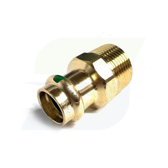 79220 - Propress Zero Lead Male Bronze Adapter - 1/2" ProPress  x 3/4" MPT