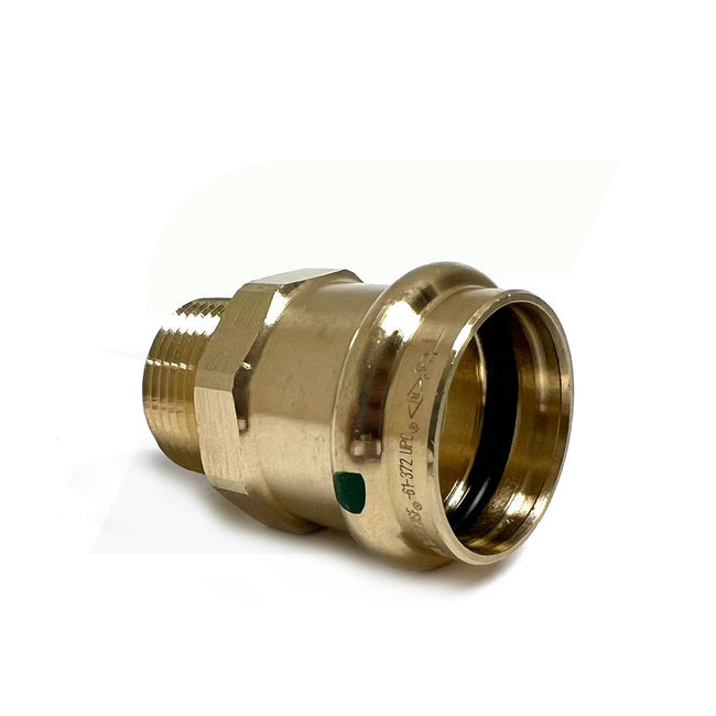 79240 - 1" ProPress x 3/4" Male Bronze Adapter (Lead Free)