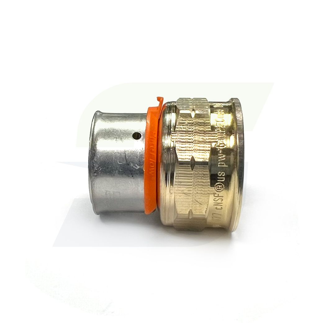 91560 - 1" PureFlow Press x 1" FPT Adapter - Zero Lead