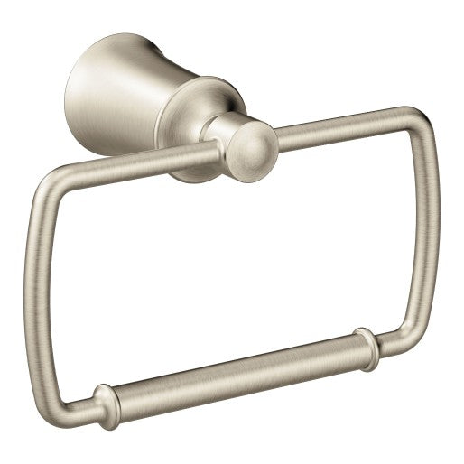 Moen YB2186BN - Dartmoor Towel Ring in Brushed Nickel