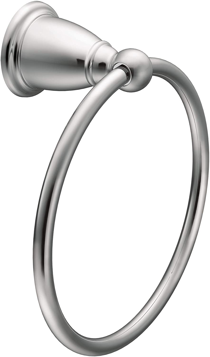 Moen YB2286CH - Brantford Single Post Bathroom Hand Towel Ring in Chrome