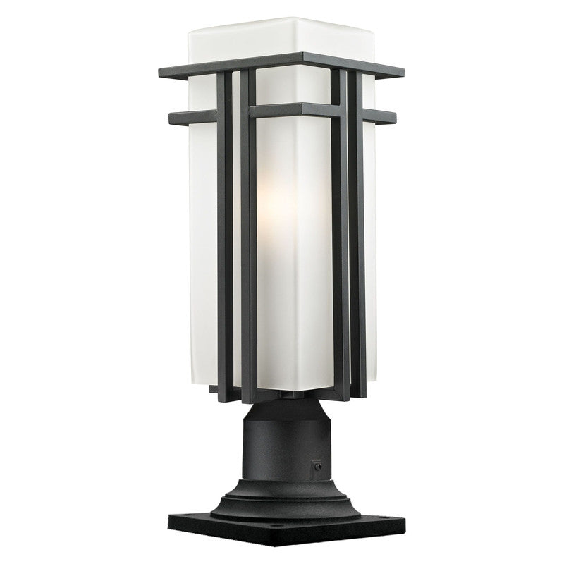 Z-Lite 549PHBR-533PM - Abbey 1 Light 8" Pier Mount