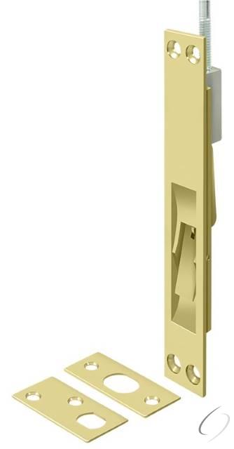 24EFB3 24" Extension Flush Bolt; Solid Brass; Bright Brass Finish