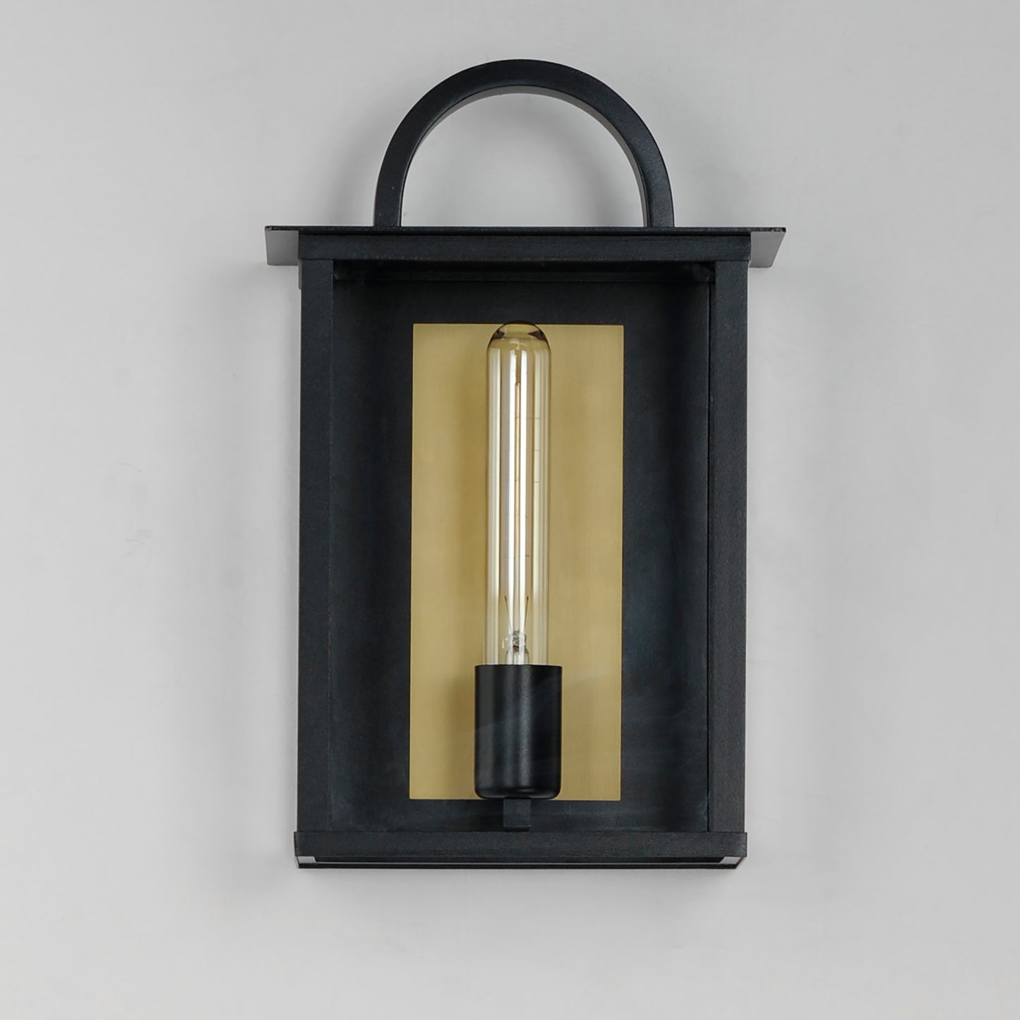 30752CLBK - Manchester 14" Outdoor Wall Sconce - Black