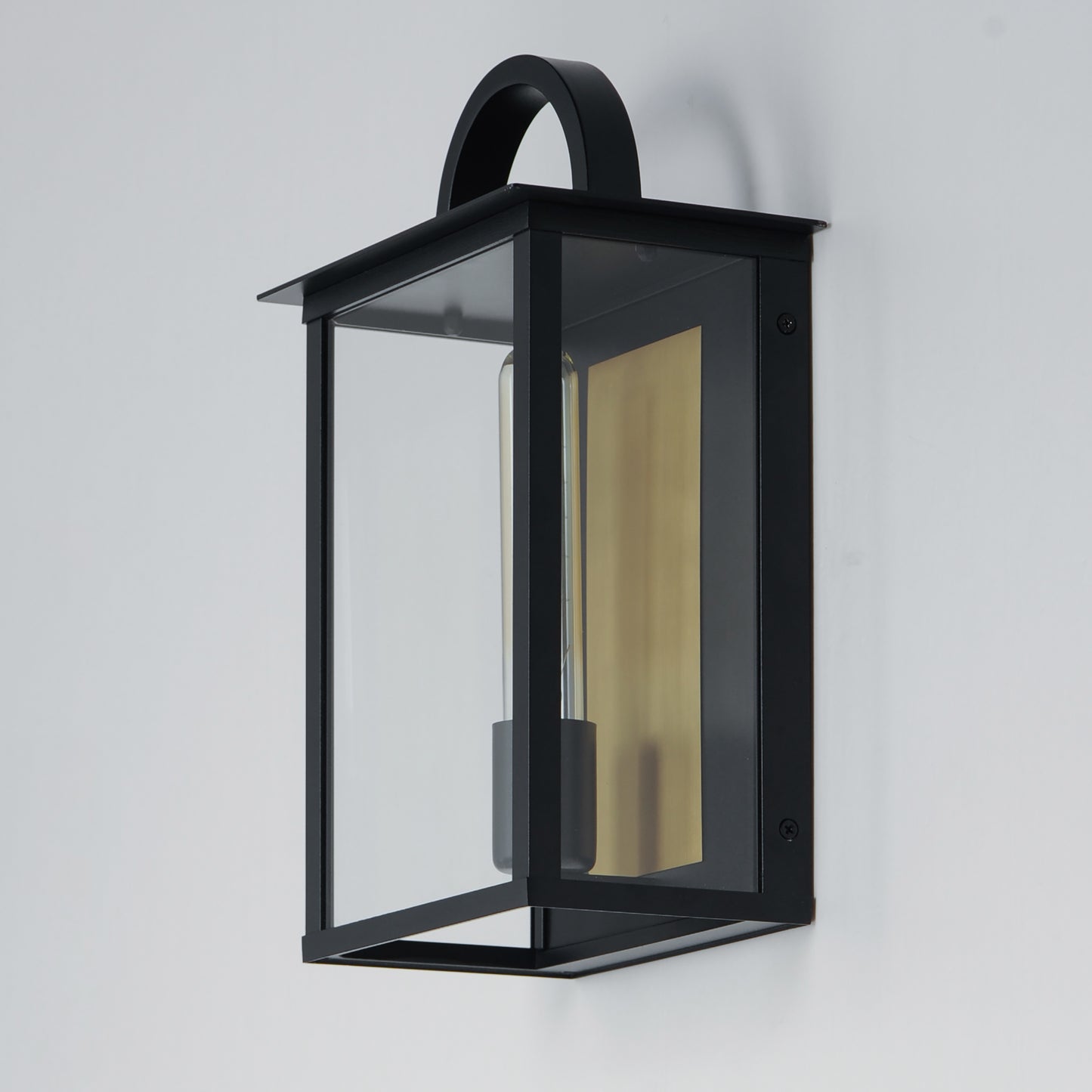 30752CLBK - Manchester 14" Outdoor Wall Sconce - Black