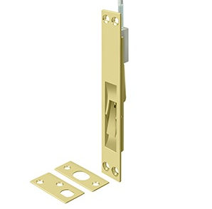 39EFB3 39" Extension Flush Bolt; Solid Brass; Bright Brass Finish