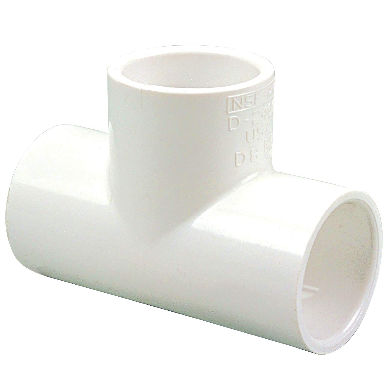 401-337 - 3" x 3" x 1-1/2" PVC Sch. 40 Reducing Tee