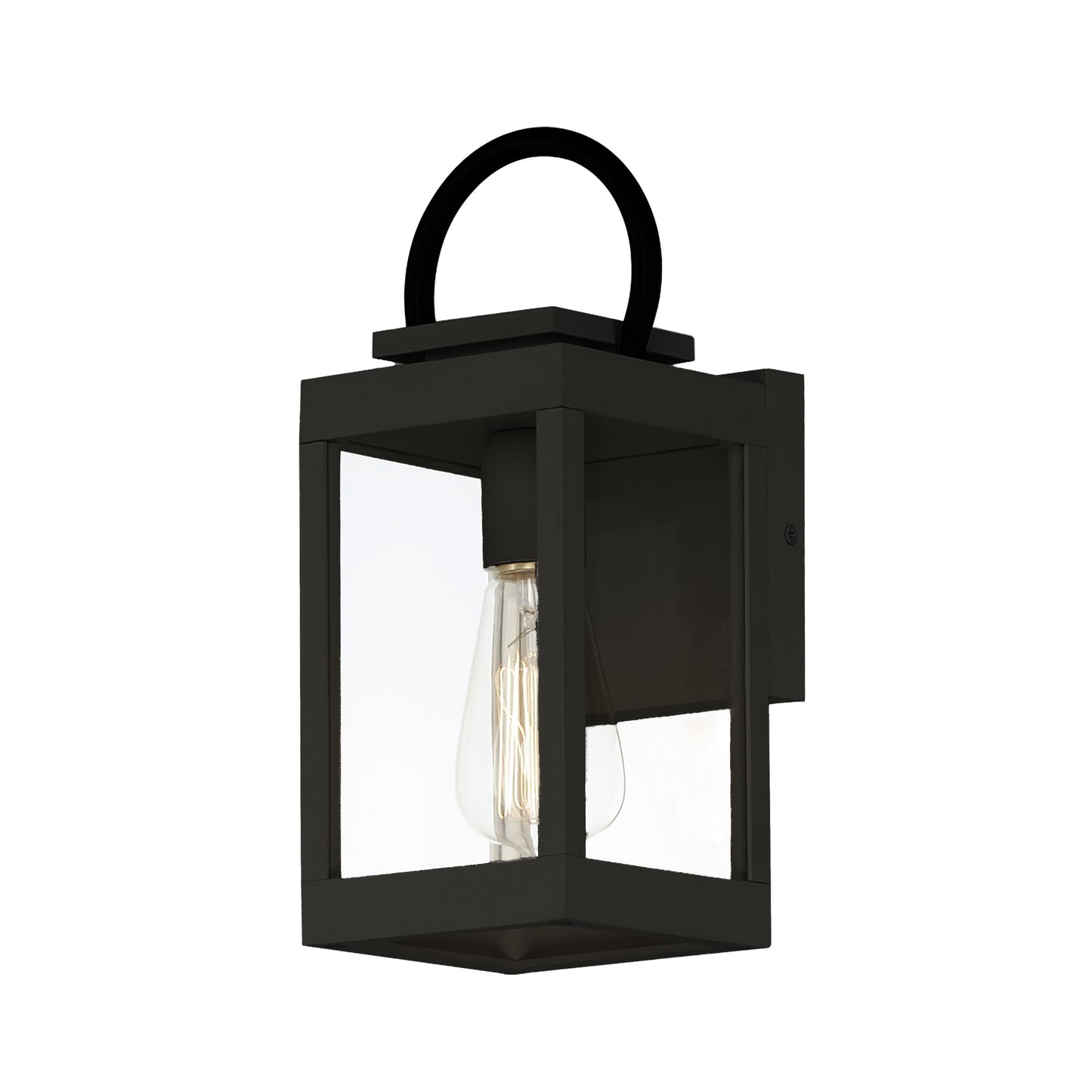 40312CLBK - Nassau Vivex 13" Outdoor Wall Sconce - Black