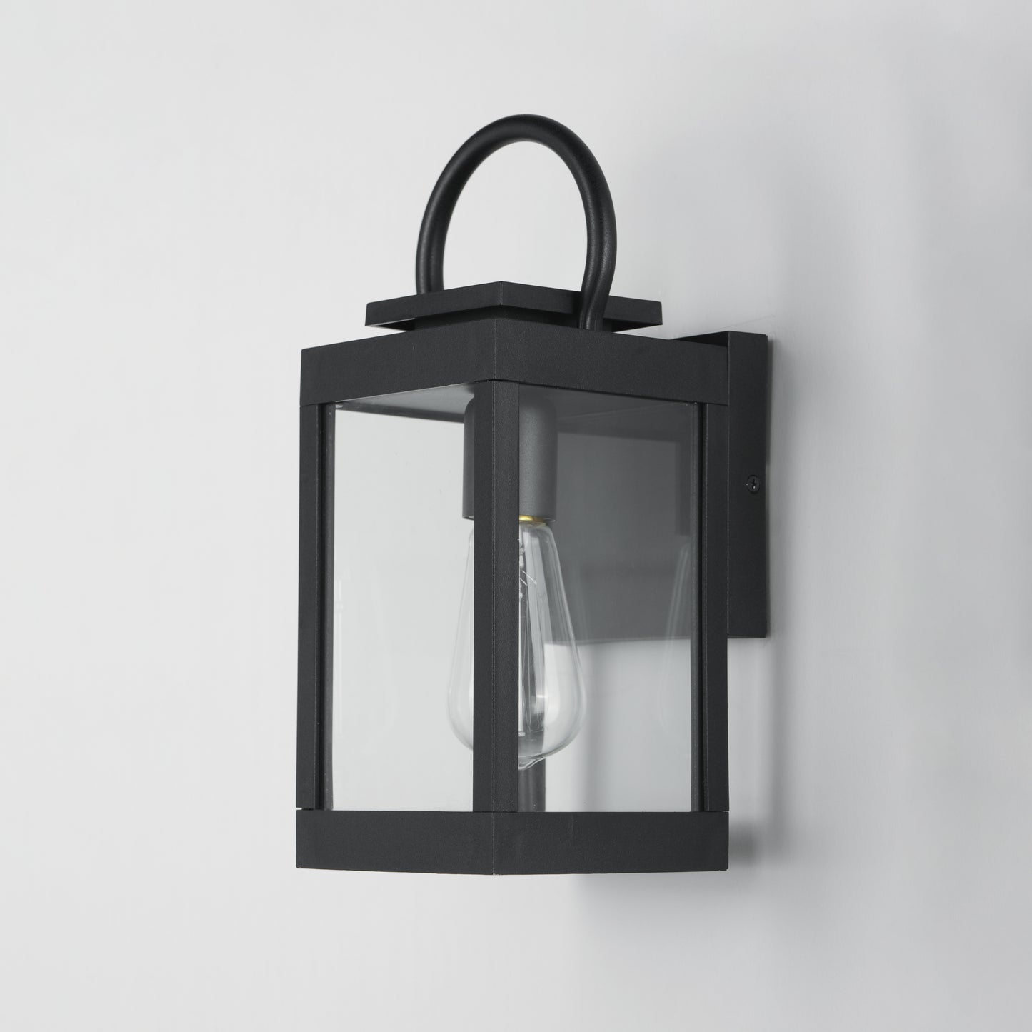 40312CLBK - Nassau Vivex 13" Outdoor Wall Sconce - Black