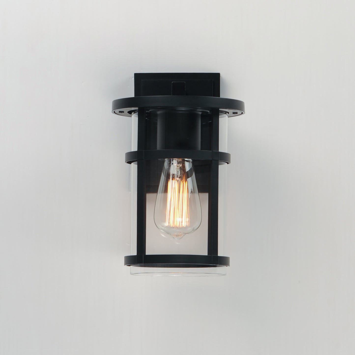 40622CLBK - Clyde Vivex 11" Outdoor Wall Sconce - Black