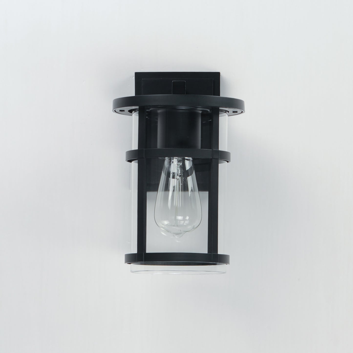 40622CLBK - Clyde Vivex 11" Outdoor Wall Sconce - Black