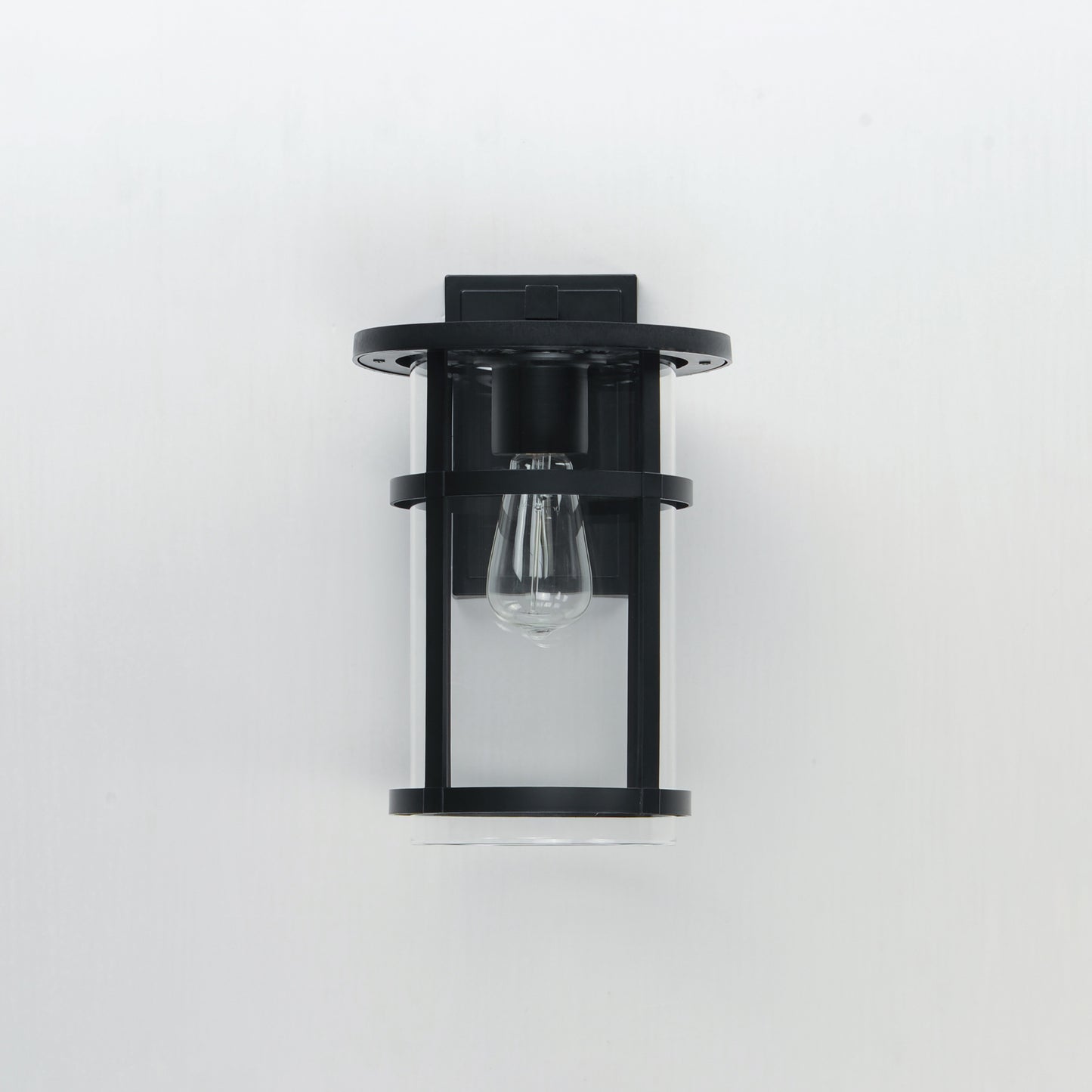 40623CLBK - Clyde Vivex 14" Outdoor Wall Sconce - Black