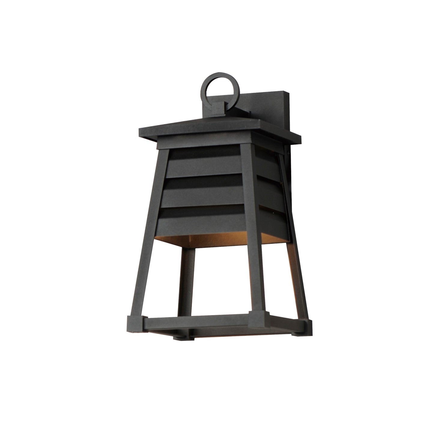 40632BK - Shutters 14" Outdoor Wall Sconce - Black