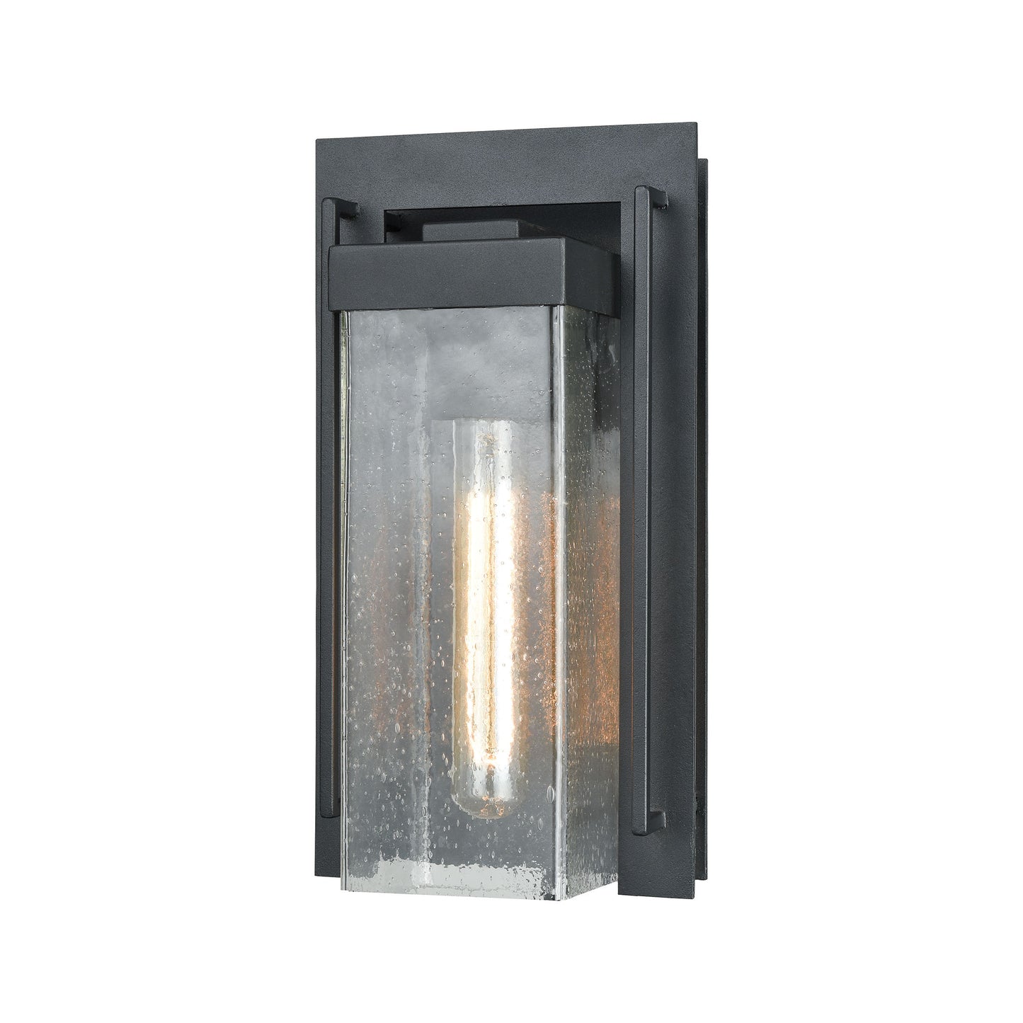 47500/1 - Overton 6" Wide 1-Light Outdoor Sconce in Matte Black