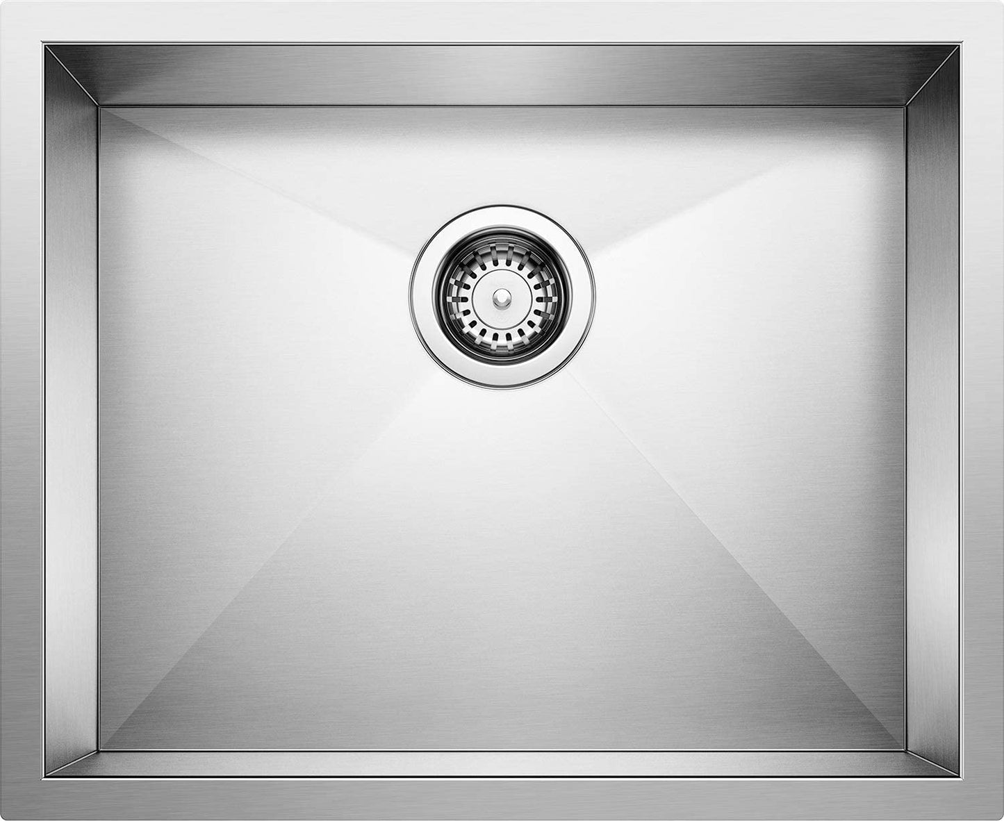 Quatrus R0 Stainless Steel Kitchen Undermount Sink, 9.00 x 18.00 x 22.00 inches