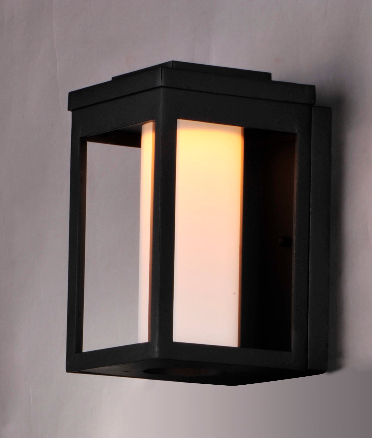 55902SWBK - Salon LED 10" Outdoor Wall Sconce - Black