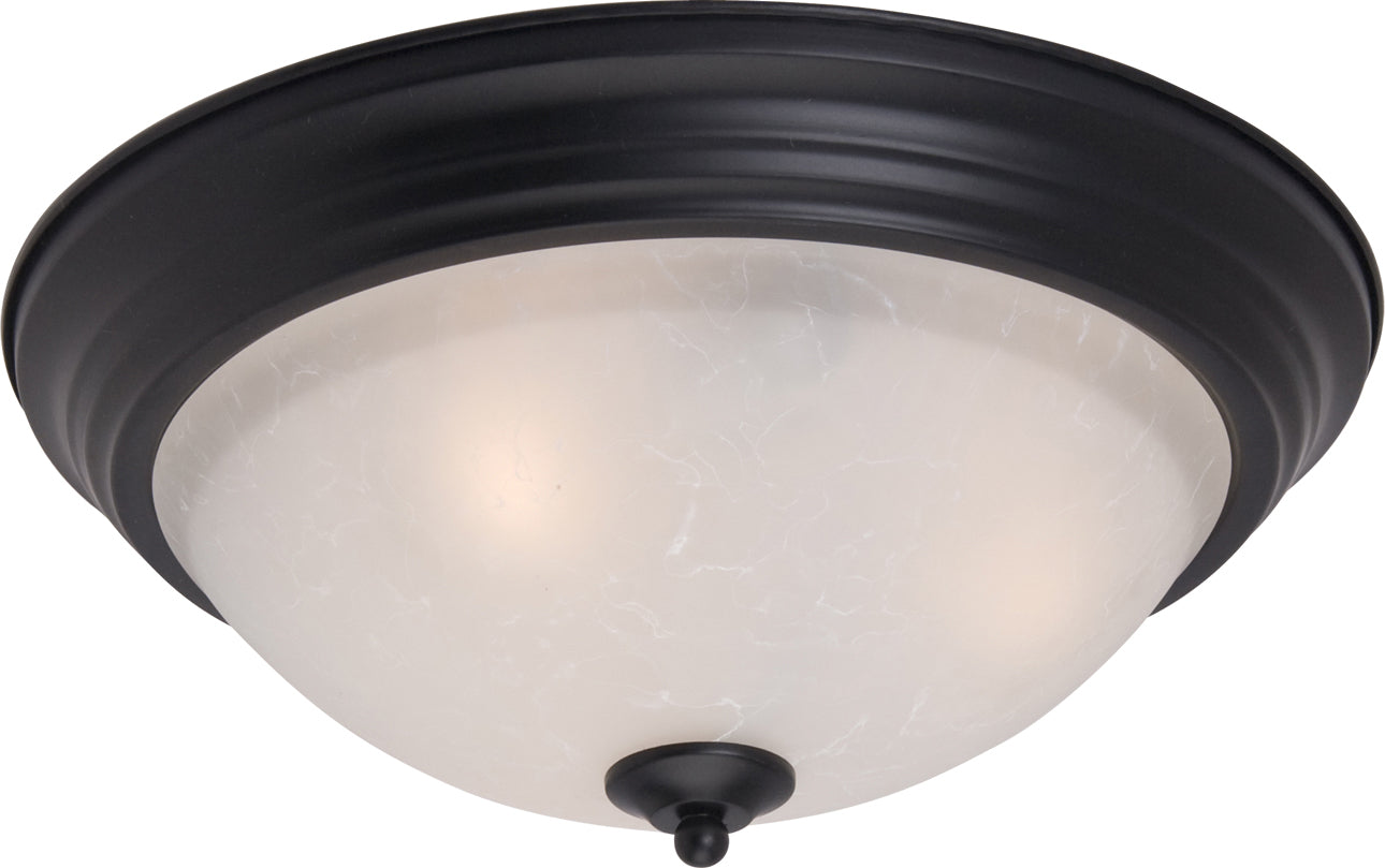 5842ICBK - Essentials - 584x 16" Flush Mount Ceiling Light - Black