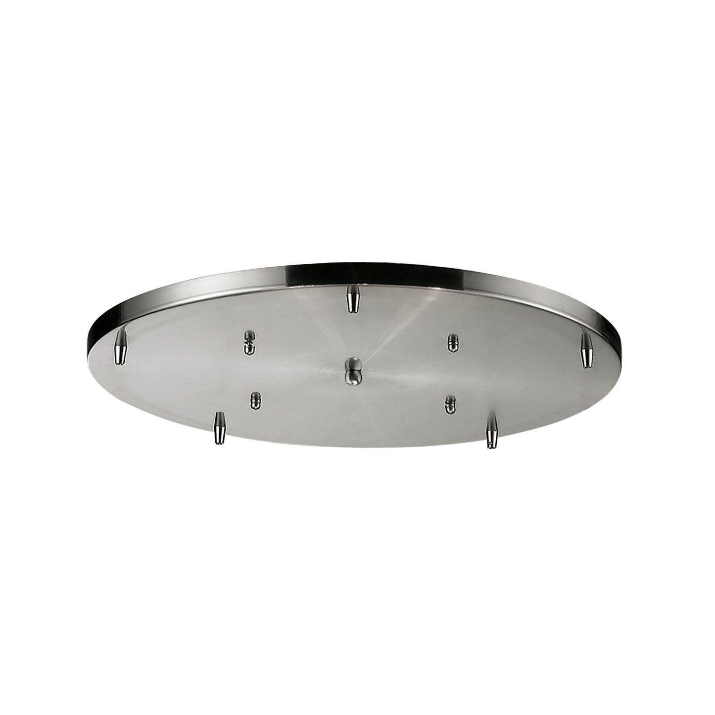 ELK Lighting Acc Satin Nickel Round Pan 5-Lights for Item 20160/20