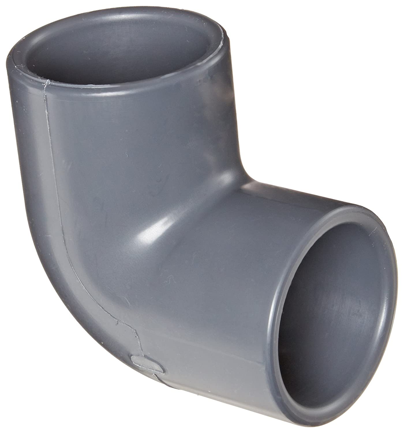 806-005 - PVC Pipe Fitting, 90 Degree Elbow, Schedule 80, 1-1/2