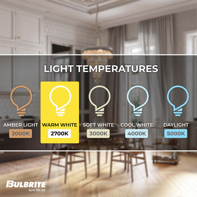 776881 - Filaments Dimmable Tubular T9 LED Light Bulb - 5 Watt - 2700K - 2 Pack