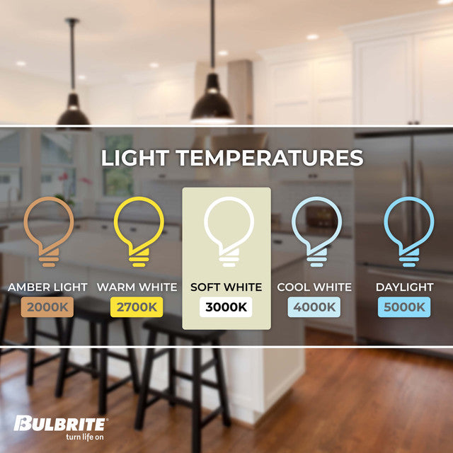 776814 - Filaments Dimmable A19 LED Light Bulb - 9 Watt - 3000K - 2 Pack