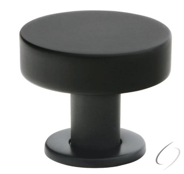 Cadet 1-3/4" Cabinet Knob Flat Black Finish