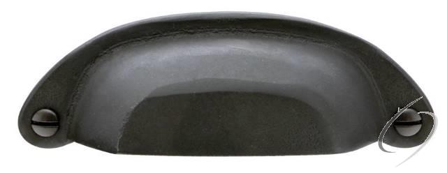 86326FB Bronze Ranch 3" Bin Pull Flat Black Finish