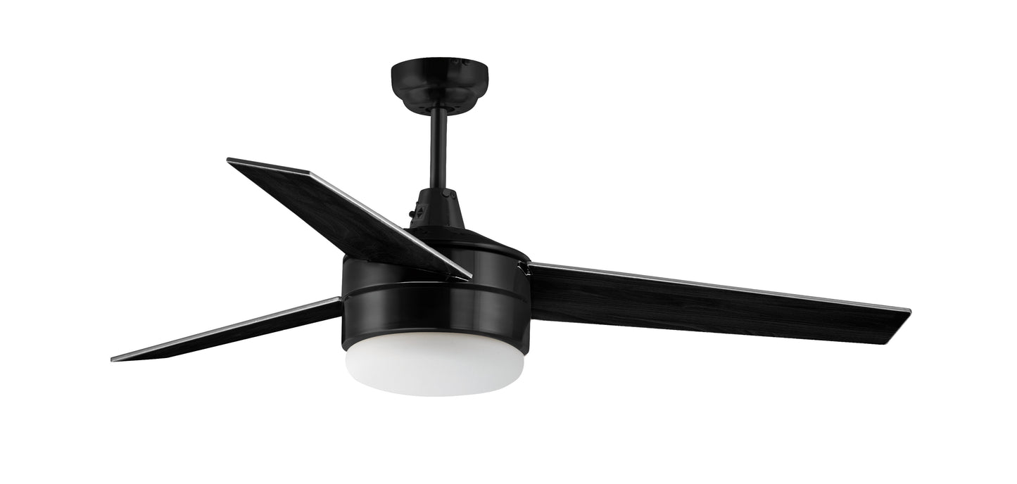 89909FTBK - Trio 52" Ceiling Fan - Black