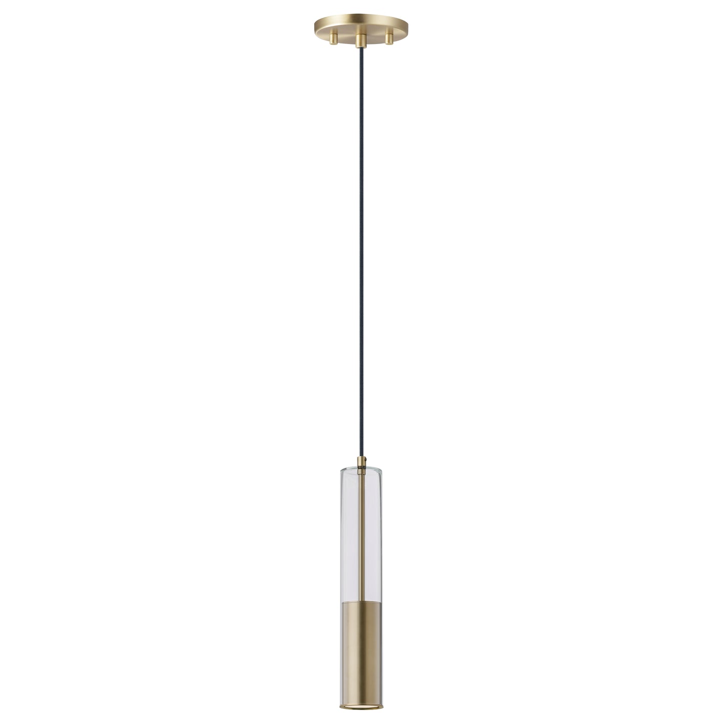 E11000-24SBR - Torch 15" Pendant - Satin Brass